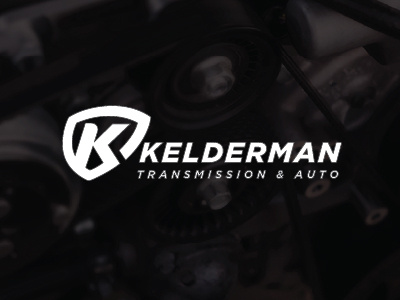 Kelderman Auto Logo auto logo repair shield simple