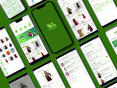 Boutique Mobile App branding design flutter graphic design logo ui ux