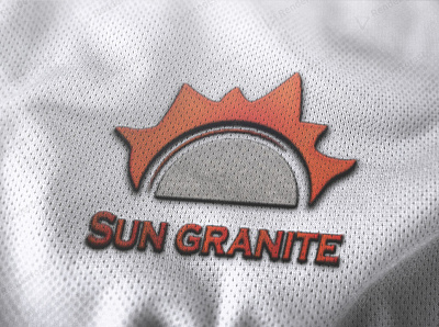 Logo design for granite company granite logo logo design sun granite sun logo