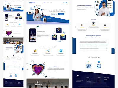 Landing page ui design landing page design ui ui design uxui web app web design