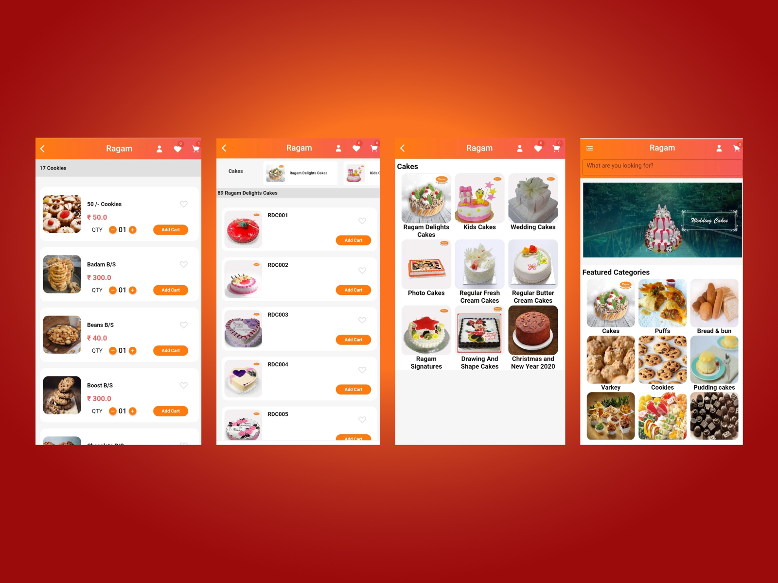 cake-shop-app-ui-design-by-rent-indian-coders-ziga-infotech-on-dribbble