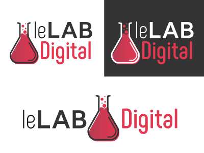 Personal graphic identity logotype brand digital identity lab logotype pink visual web