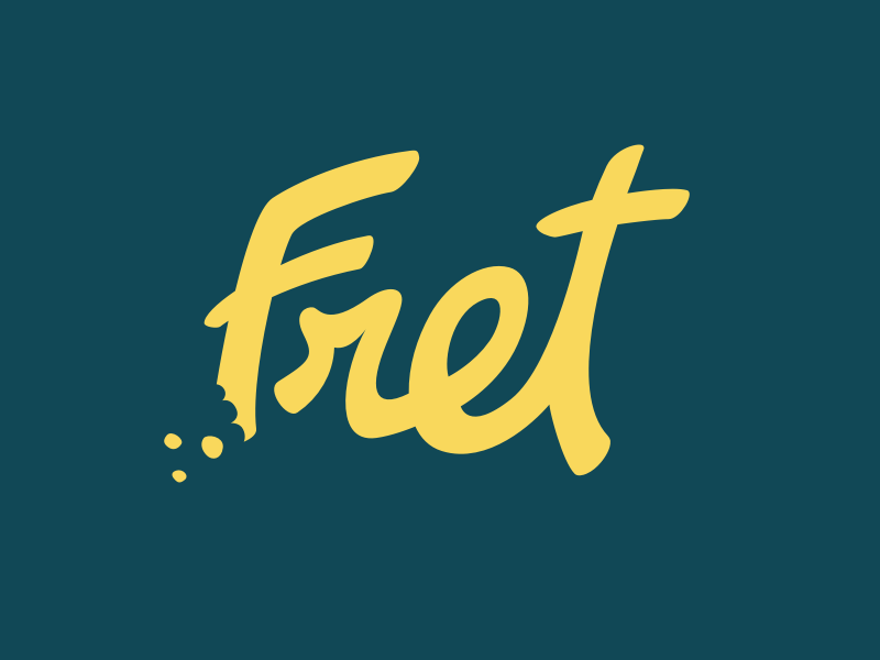 Fret Logo Redesign by Dieter Peirs for Duke & Grace on Dribbble