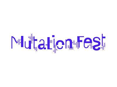 Mutation Fest logo sketch logo