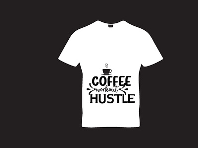 Coffee workout hustle christmas vector coffee sign svg