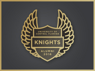 UCF Knights Lapel Pin Concept