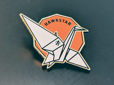 Employee of the month lapel pin
