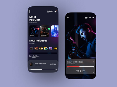 Music App UI