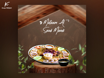 Restaurant Mandi Flyer Design flyer food poster ui