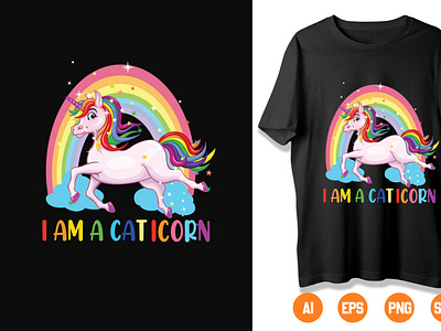 Unicorn T-Shirt Design Sample 12