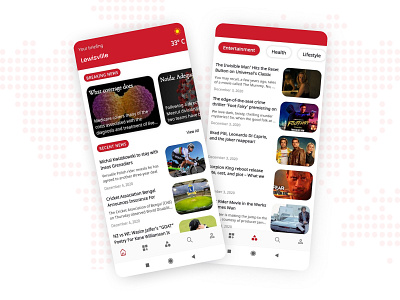 Mighty News android app design flutter ios news newsapp ui