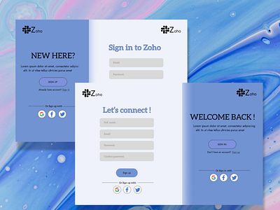 DAILY UI: Sign up page