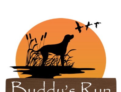 buddys run logo design