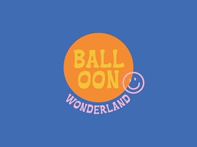 Balloon Wonderland balloon balloons brand branding color color palette design illustration logo pop up selfie vector