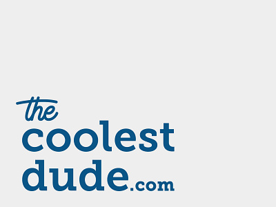 The Coolest Dude logo