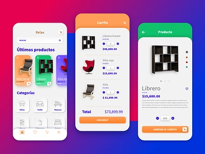 First shot on Neomorphism app design cdmx designer ecommerce flat mexico minimalist neomorphism shadow shop shopping shopping app shopping cart skeuomorphism tienda ui ui design