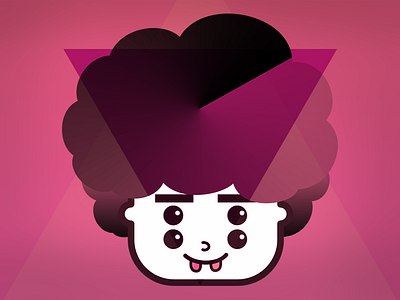 Hello! avatar curly mexico pink portrait vampire