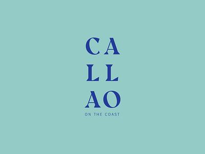 Callao on the coast logo design (Concept 1 - Unused)