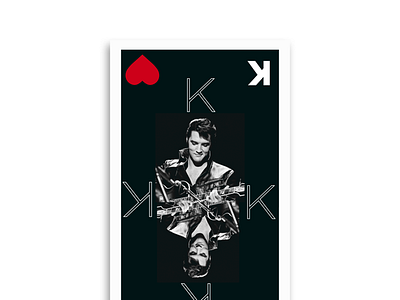 Playing cards-king graphic design