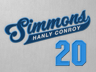 Simmons Hanly Conroy 20th Anniversary Booklet