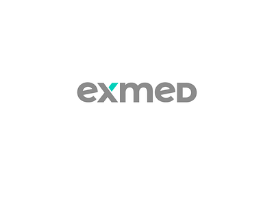 EXMED branding design logo vector