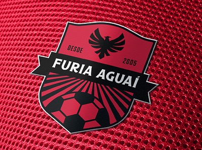 LOGOTIPO FURIA AGUAÍ branding design graphic design illustration logo recife soccer typography ui ux vector