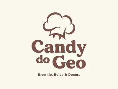 Candy do Geo bolos doces. branding cooking design graphic design illustration kitchen logo vector