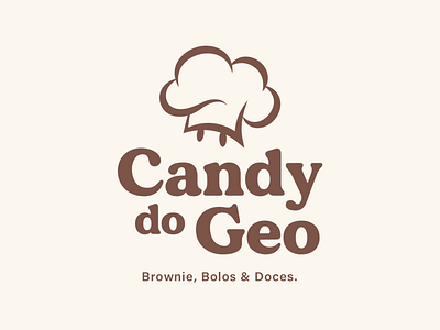 Candy do Geo bolos doces. branding cooking design graphic design illustration kitchen logo vector