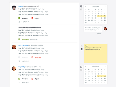 Feed calendar comment dashboard feed flat icons interface note notifications sidebar ui ui design