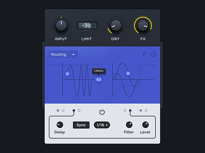 Vst audio color gui interface knob minimal music plugin simple ui vst