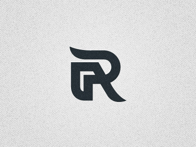 R brand branding identity logo symbol type typography