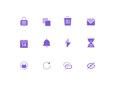 Icons calendar icon icon design icons lock trash ui user interface
