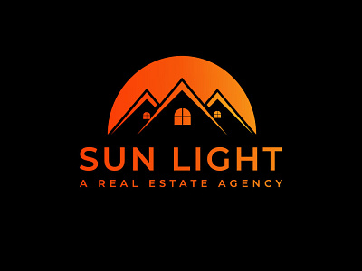 Real estate logo design for client