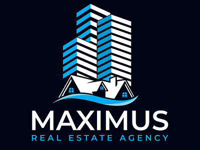 Real estate logo design for client