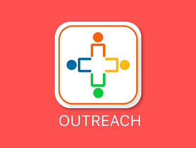 Outreach logo graphic design logo