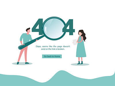 404 error page