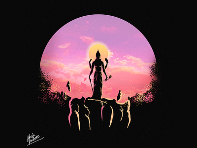 Vishnu graphic design