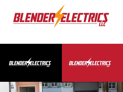 New LOGO for electrical contractor branding designs graphic design logo packaging