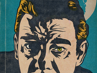 Classic Horror, Vol. II comic book film horror illustration inking lon chaney jr portrait pulp vintage wolfman