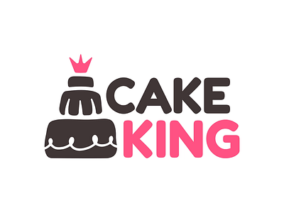 Cake King — Logo Design & Brand Identity animation brand identity branding graphic design identity logo logo design logotype