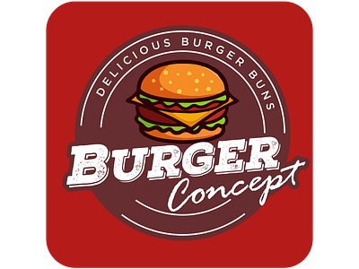 Product Logo Design For Burger Buns