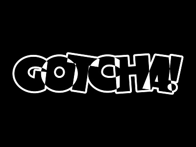 GOTCHA T-SHIRT DESIGN adobe illustrator design graphic design illustration tshirt