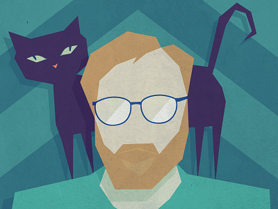 Aidan's Avatar avatar cat illustration portrait