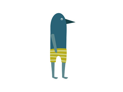 Birdguy bird illustration
