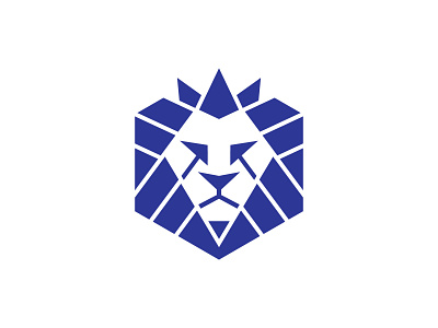 Polygon Lion Logo Design