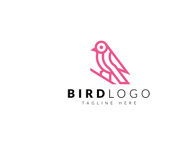 Bird Logo Template animal beauty bird brand branding business design fashion fly flying icon illustration logo pigeon symbol template