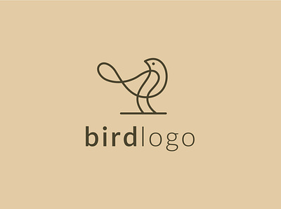 Bird Logo Template animal bird brand branding cardinal design fly flying icon illustration logo logo design parrot pigeon sparrow symbol template vector