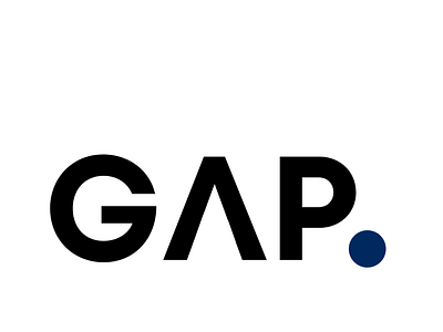 Gap logo redesign by Adam Omar by Adam Omar on Dribbble