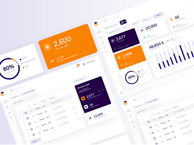 Shipment tracking app dashboard