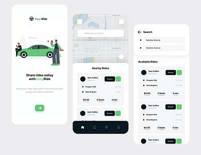 Taxi App 🚖 app design graphic design ui ux